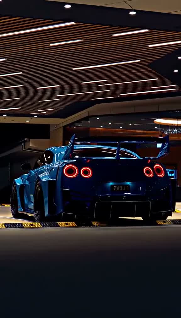 GT R azul super top 